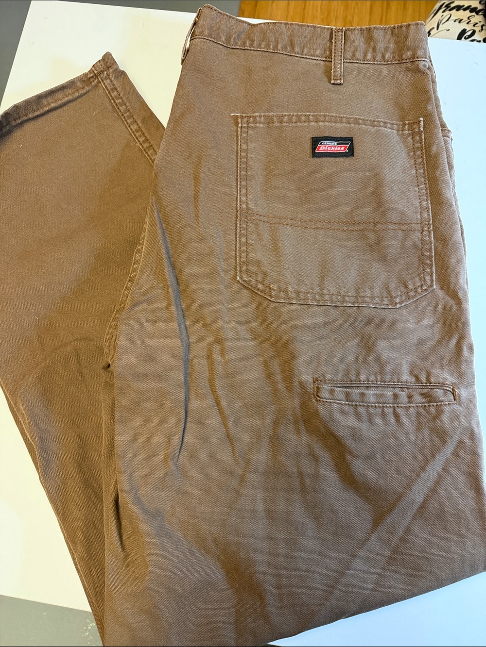 Dickies Men's Brown Cargo Work Pants